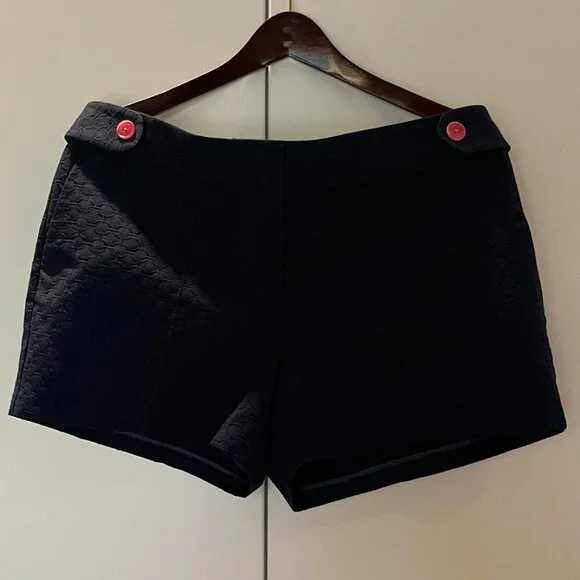 Vineyard Vines Ring Toss Navy Blue Shorts Jacquard Size 14 - Picture 1 of 6